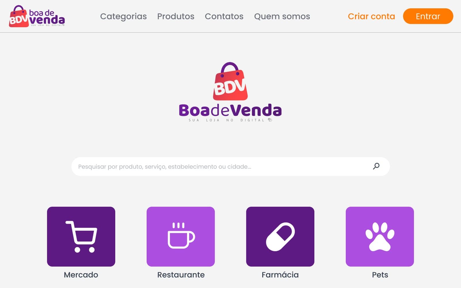 Tela do Boa de Venda